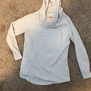 Mossimo Supply Co. Light Gray Cowl Neck Sweater